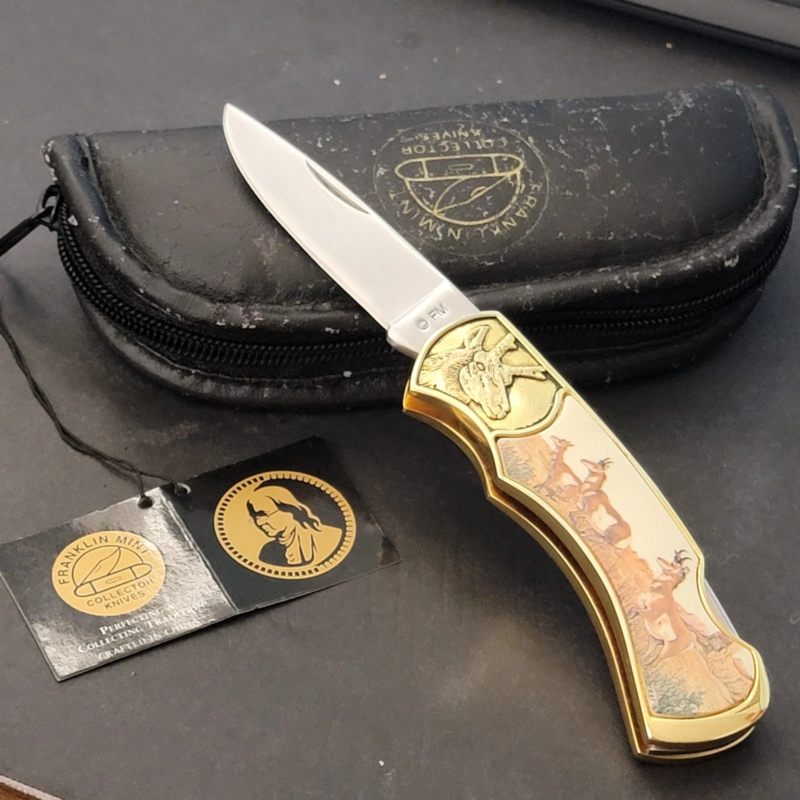 Franklin mint knife