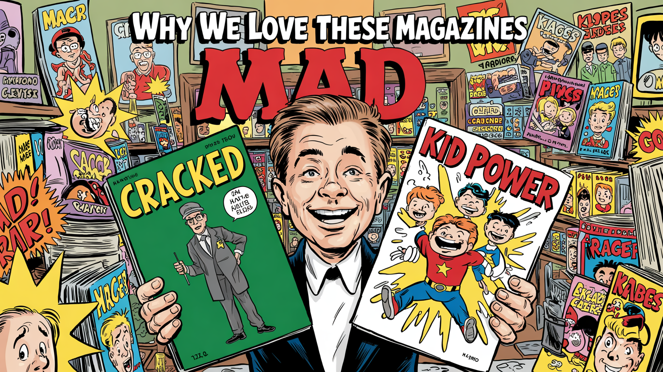 Mad, Cracked, Kid Power Magazines