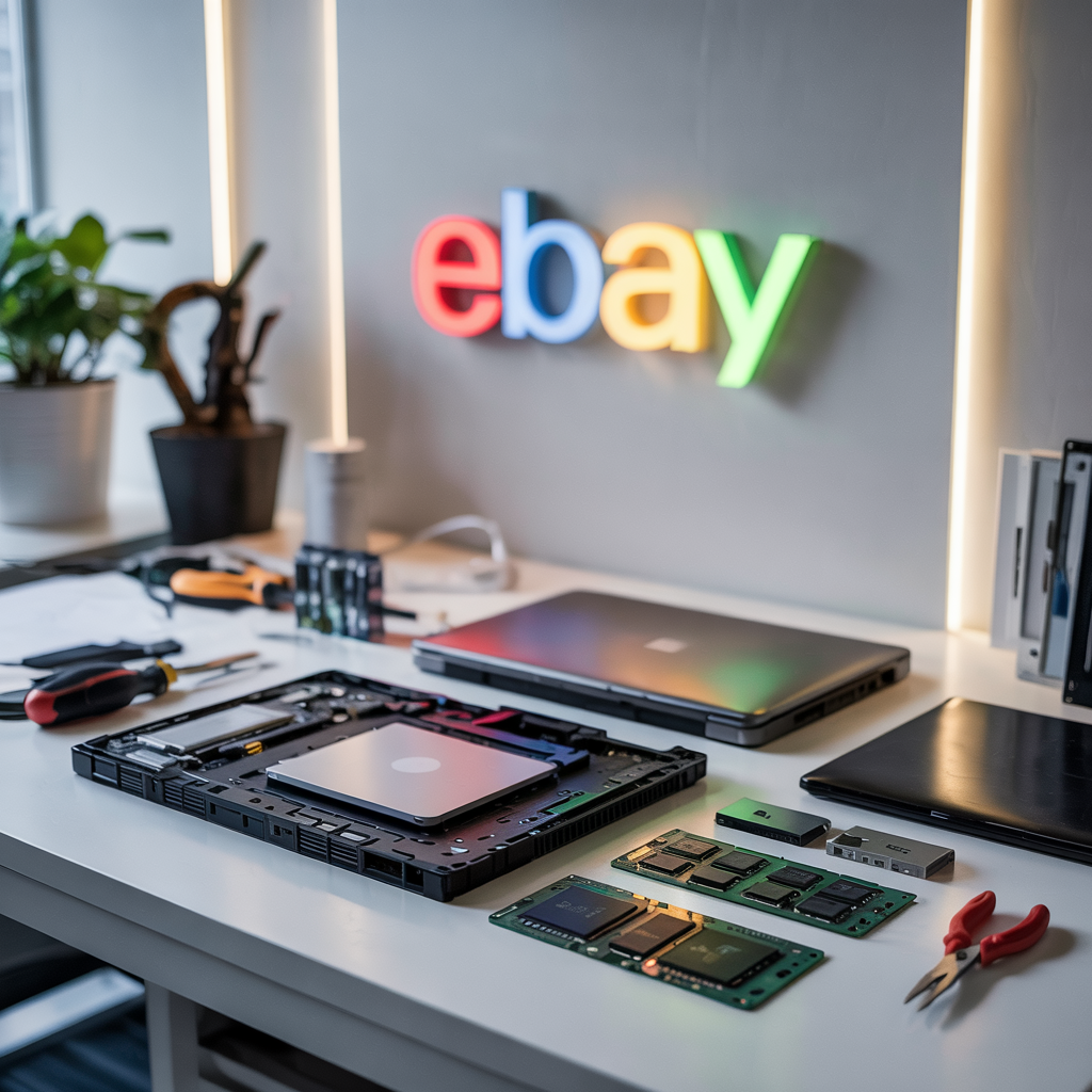 For parts only used laptops